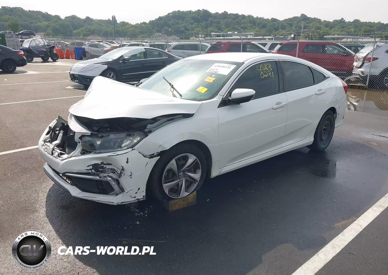 2021 Honda Civic Lx VIN:19XFC2F61ME001793 - 2