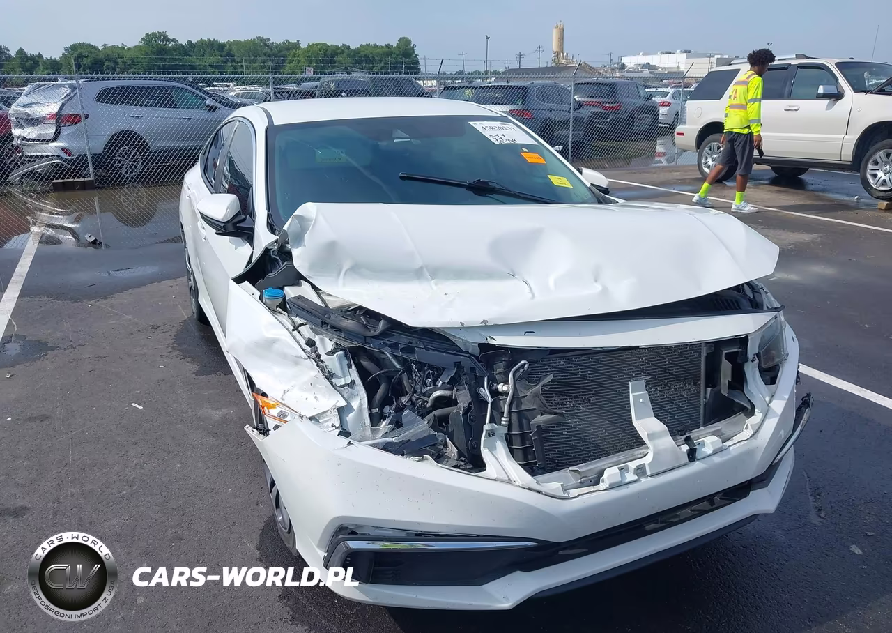 2021 Honda Civic Lx VIN:19XFC2F61ME001793 - 6
