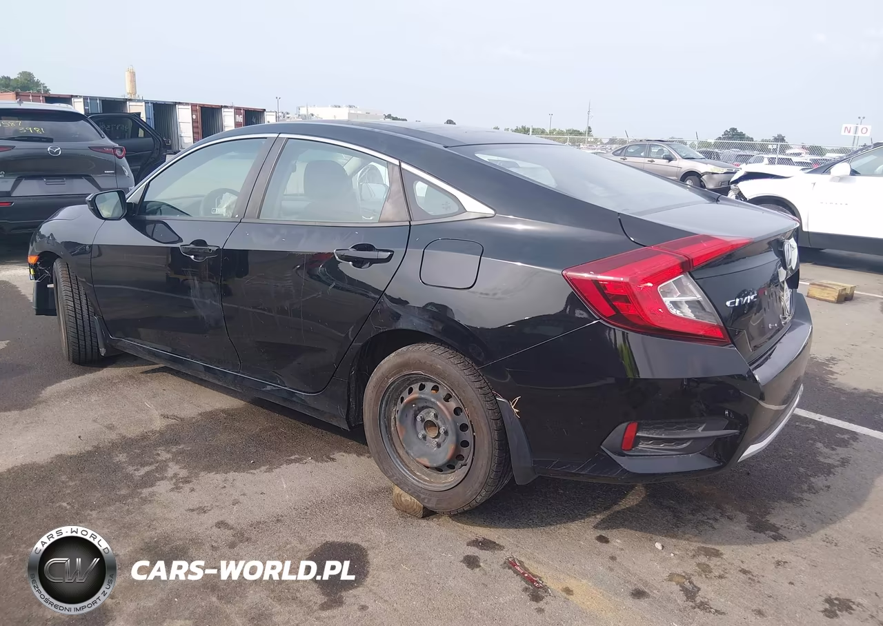 2020 Honda Civic Lx VIN:2HGFC2F66LH560230 - 3