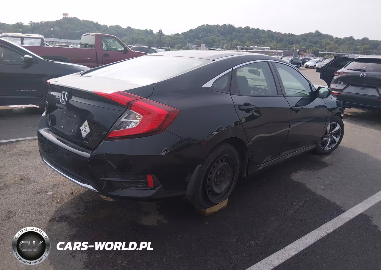 2020 Honda Civic Lx VIN:2HGFC2F66LH560230 - 4