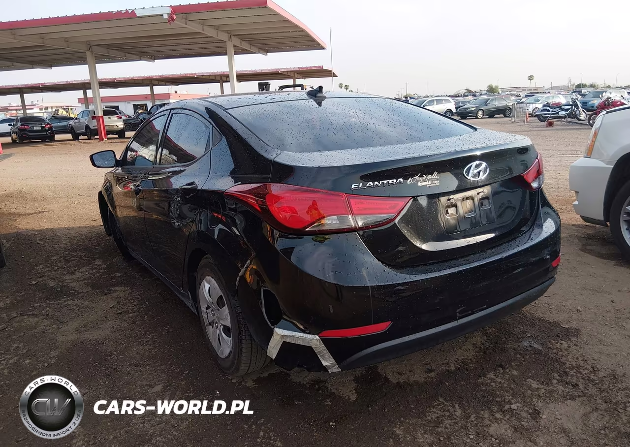 2016 Hyundai Elantra Se VIN:5NPDH4AE9GH706439 - 3
