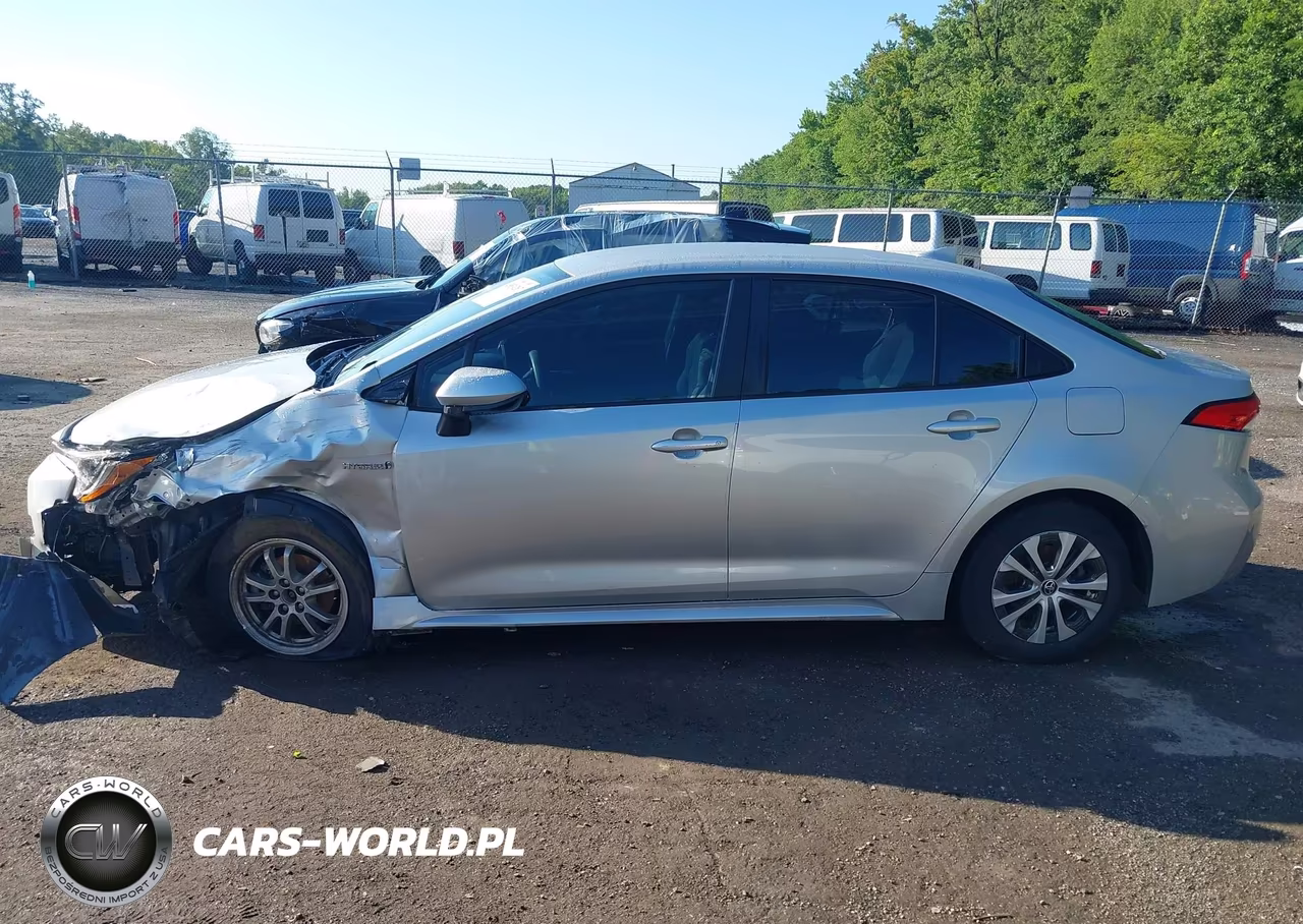 2021 Toyota Corolla Hybrid Le VIN:JTDEAMDE9MJ006587 - 13