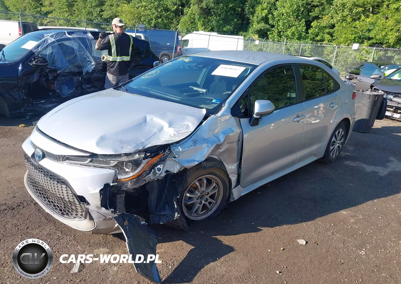 2021 Toyota Corolla Hybrid Le VIN:JTDEAMDE9MJ006587 - 2