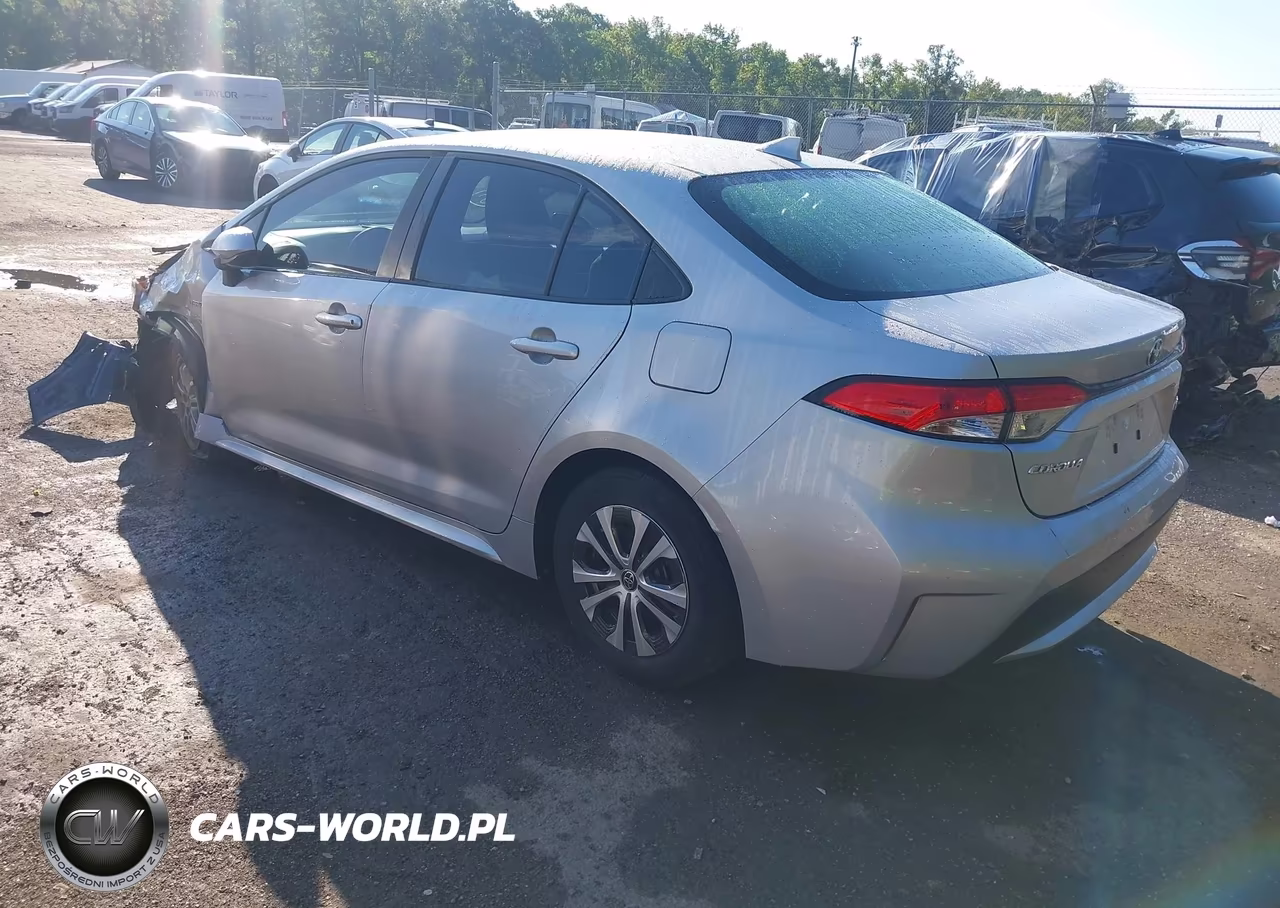2021 Toyota Corolla Hybrid Le VIN:JTDEAMDE9MJ006587 - 3