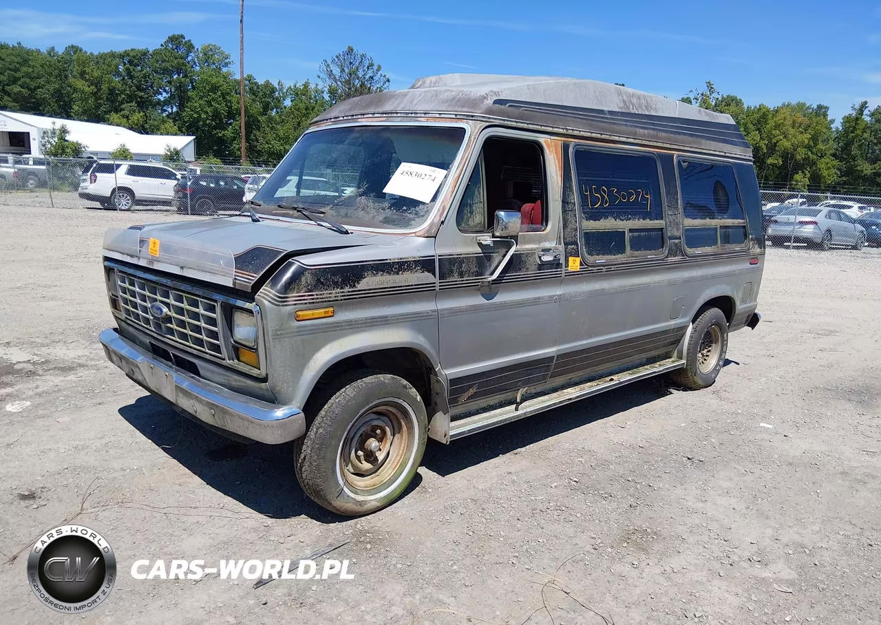 1989 Ford Econoline E150 Van VIN:1FDEE14N0KHB15930 - 2