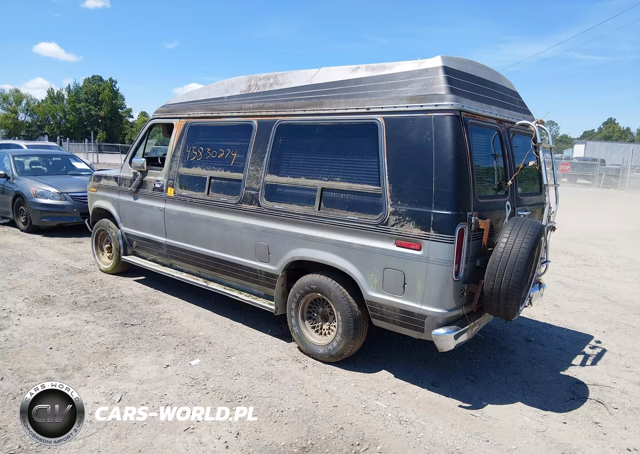 1989 Ford Econoline E150 Van VIN:1FDEE14N0KHB15930 - 3