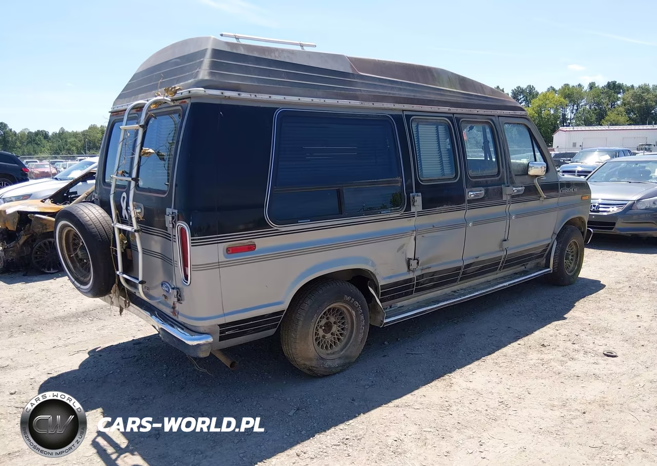 1989 Ford Econoline E150 Van VIN:1FDEE14N0KHB15930 - 4