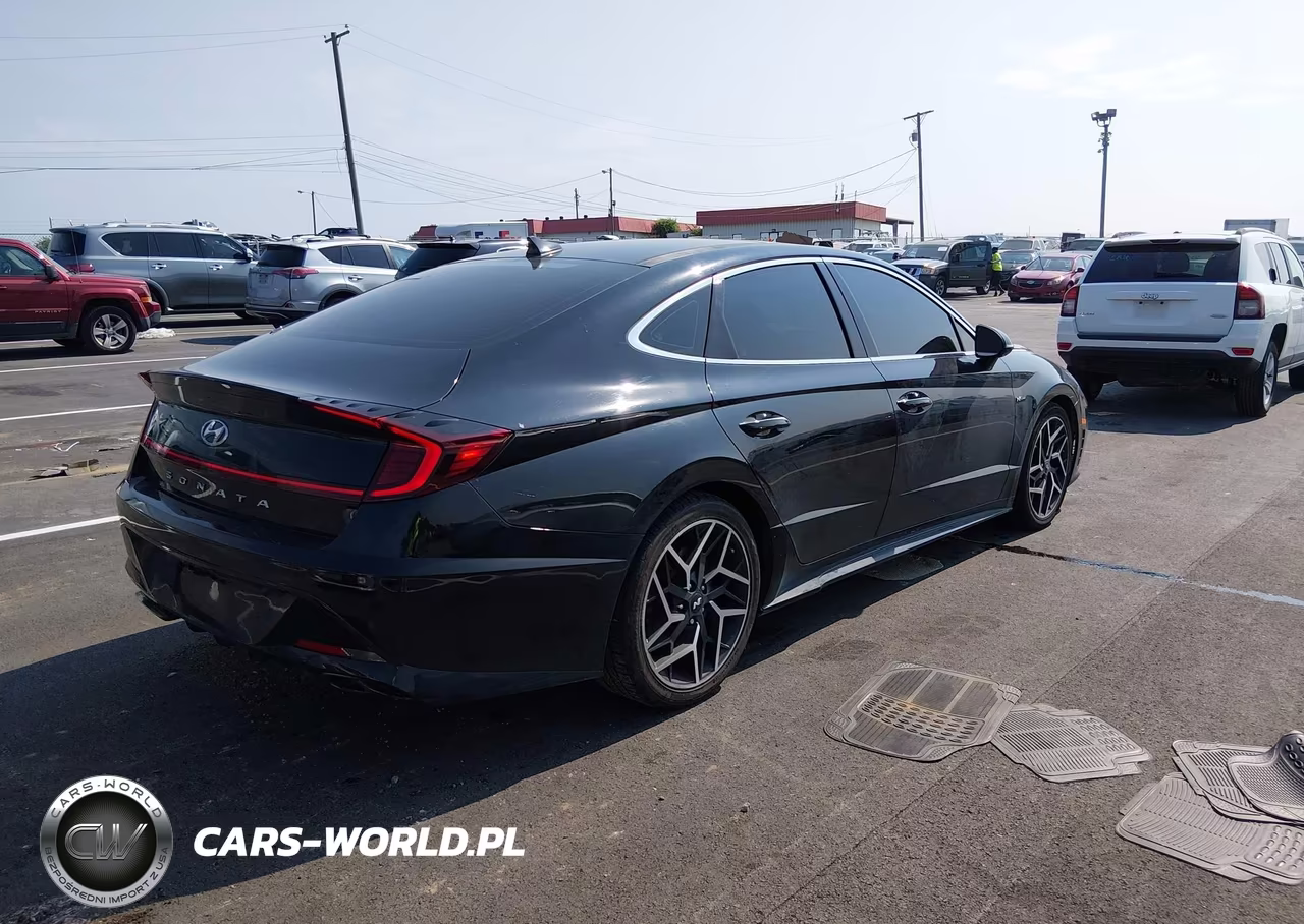 2022 Hyundai Sonata N Line VIN:5NPEK4JC9NH137870 - 4