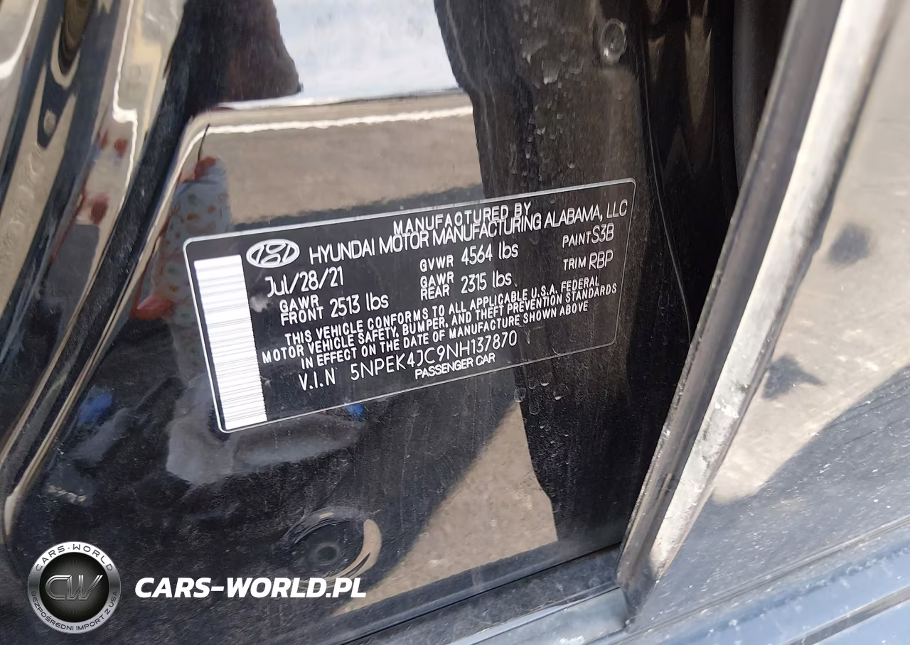 2022 Hyundai Sonata N Line VIN:5NPEK4JC9NH137870 - 9