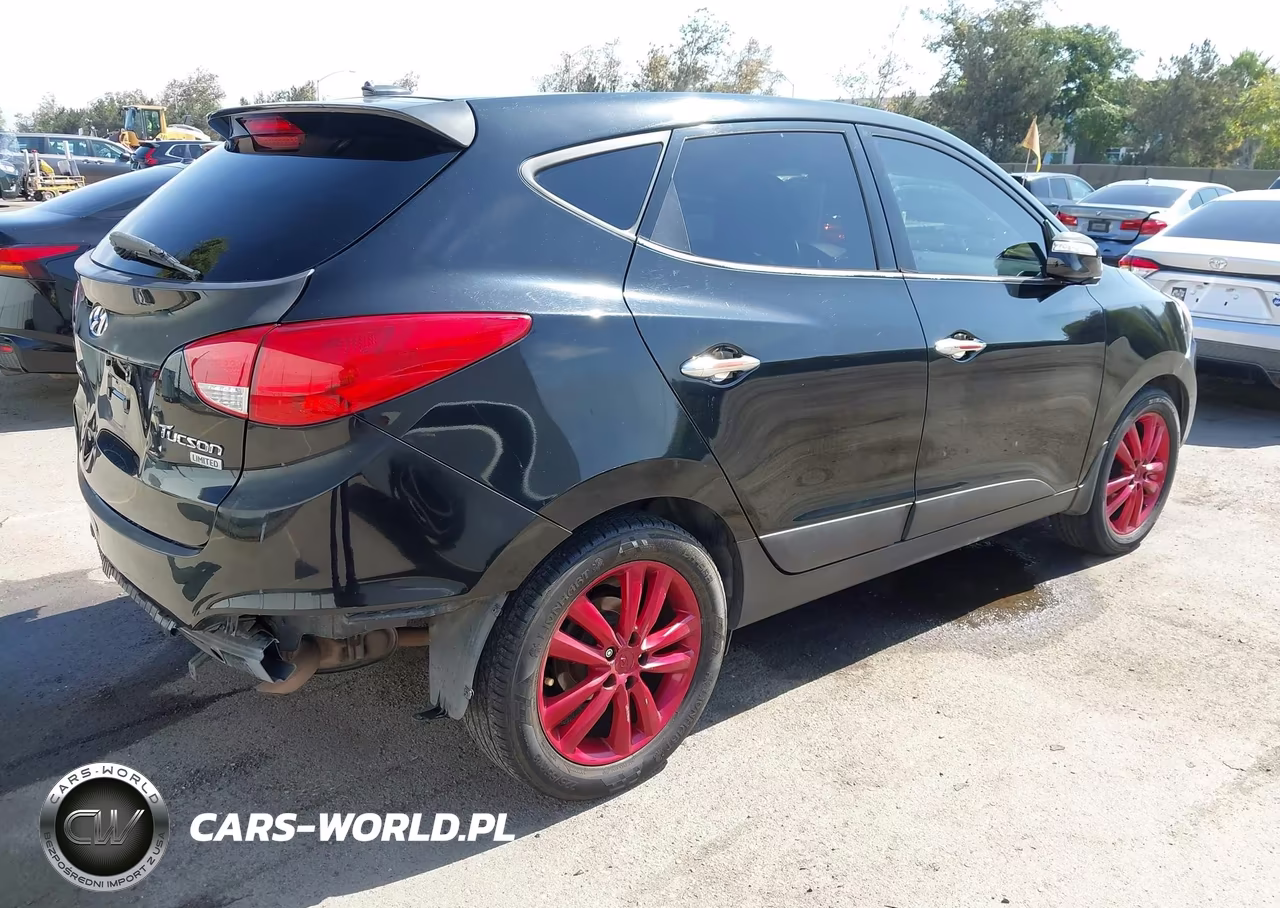 2013 Hyundai Tucson Limited VIN:KM8JU3AC0DU616424 - 4