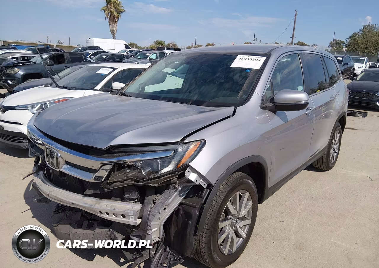 2019 Honda Pilot Ex VIN:5FNYF5H32KB025838 - 2