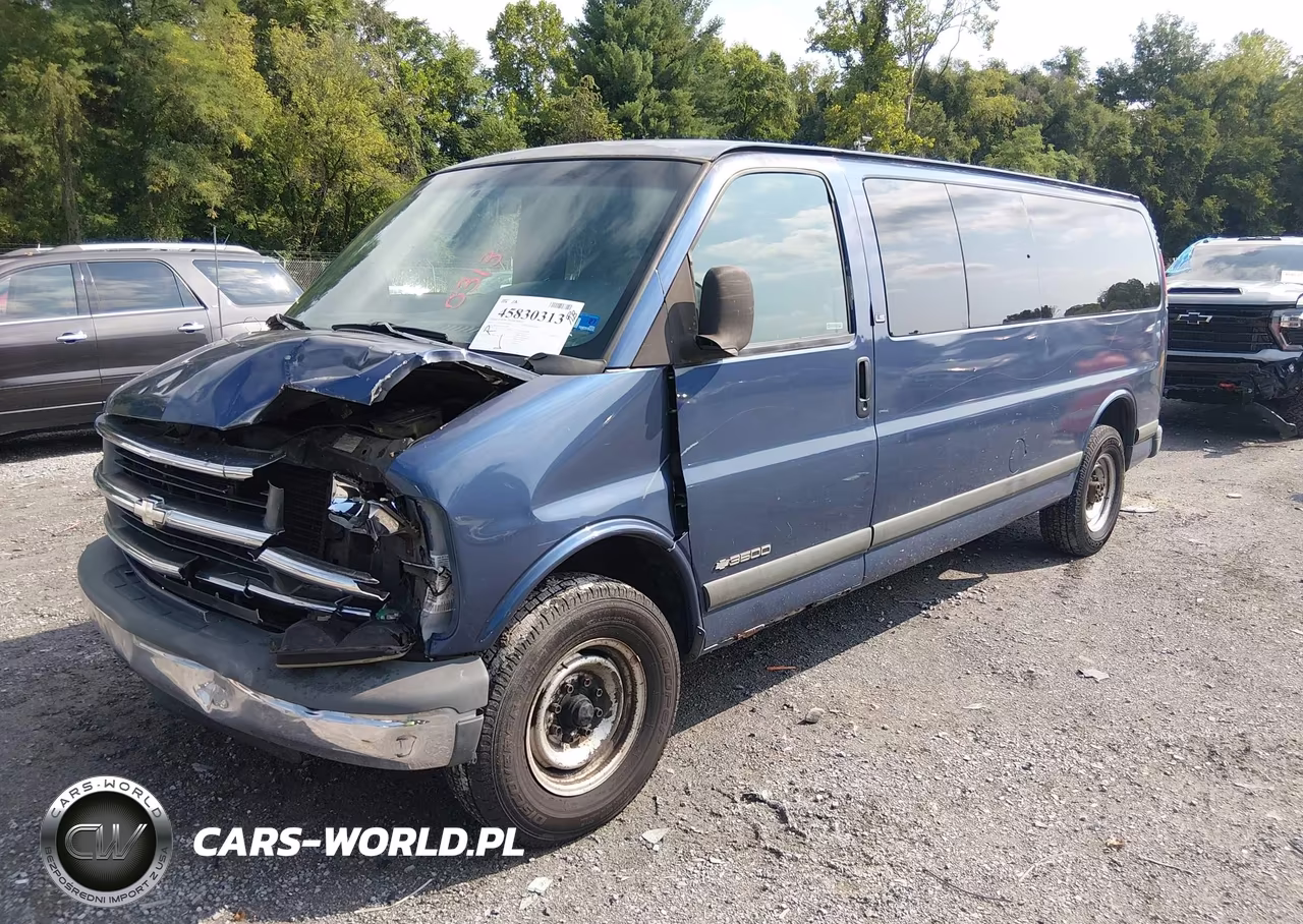 1997 Chevrolet Express Van G3500 VIN:1GAHG39R8V1080899 - 2