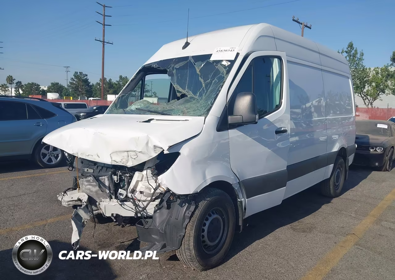2023 Mercedes-Benz Sprinter 2500 Standard Roof 4-Cyl Diesel VIN:W1Y4KBHY3PT122468 - 2