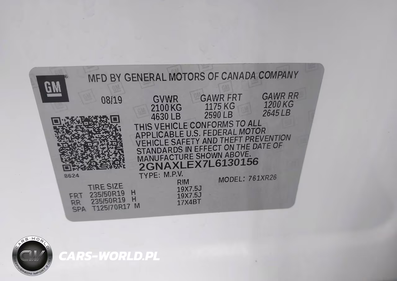 2020 Chevrolet Equinox Fwd Lt 2.0L Turbo VIN:2GNAXLEX7L6130156 - 9