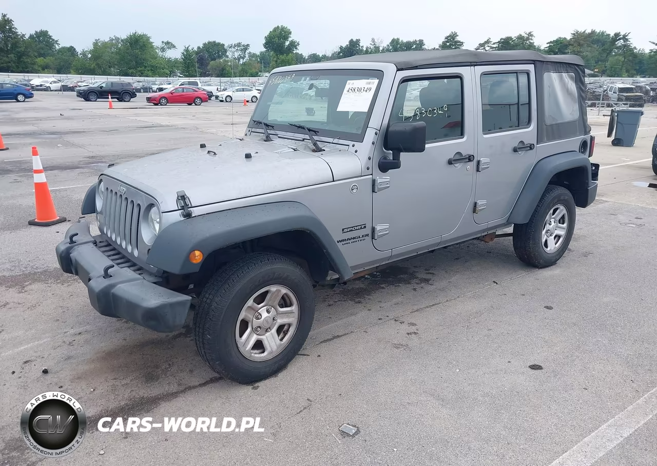 2015 Jeep Wrangler Unlimited Sport VIN:1C4BJWDG1FL760963 - 2