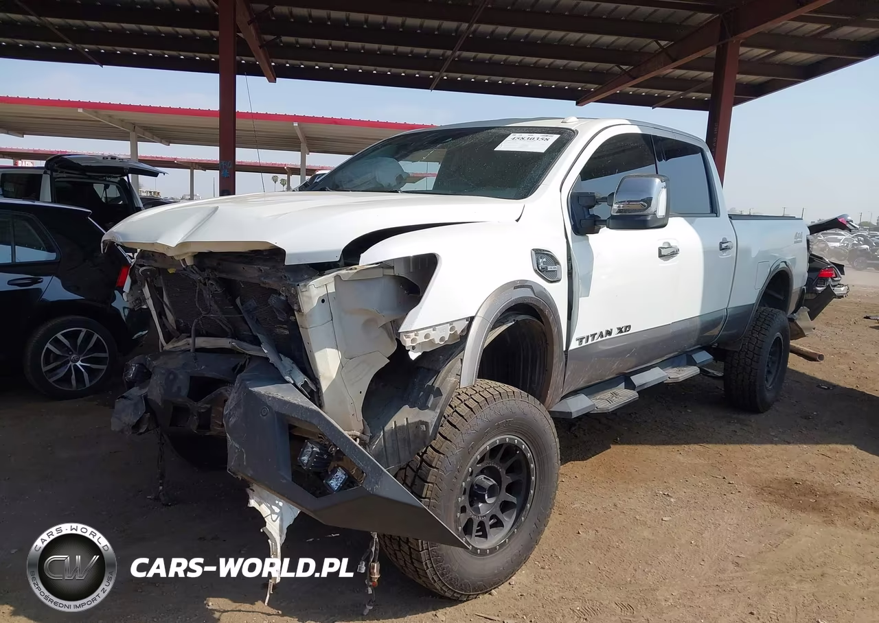 2017 Nissan Titan Xd Platinum Reserve Diesel VIN:1N6BA1F49HN566840 - 2
