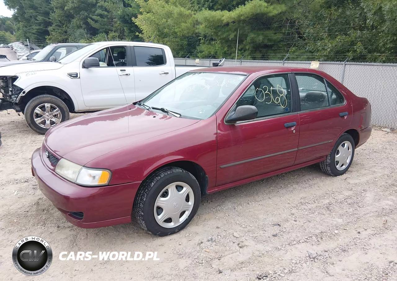 1998 Nissan Sentra Gle-Gxe-Xe VIN:1N4AB41D7WC717581 - 2