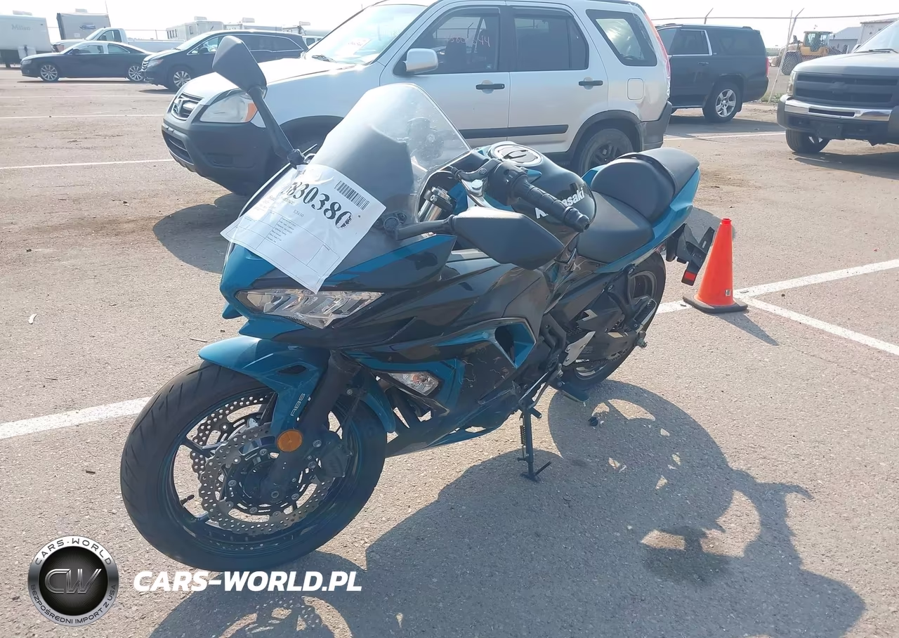 2021 Kawasaki Ex650 M VIN:ML5EXEM18MDA32384 - 2