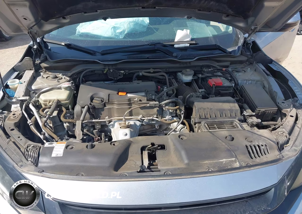 2019 Honda Civic Lx VIN:19XFC2F62KE049557 - 10
