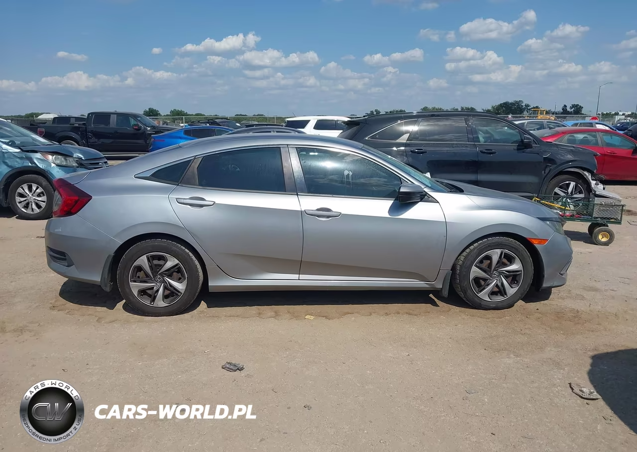 2019 Honda Civic Lx VIN:19XFC2F62KE049557 - 13