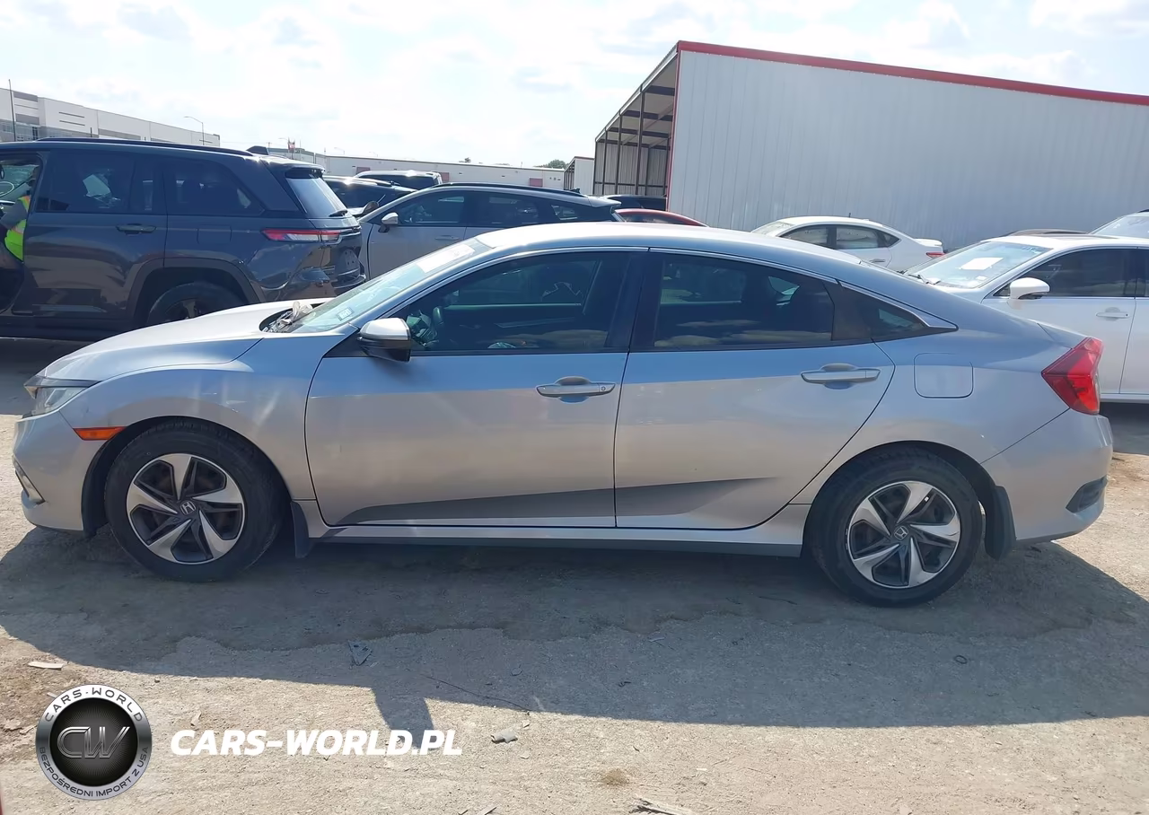2019 Honda Civic Lx VIN:19XFC2F62KE049557 - 14