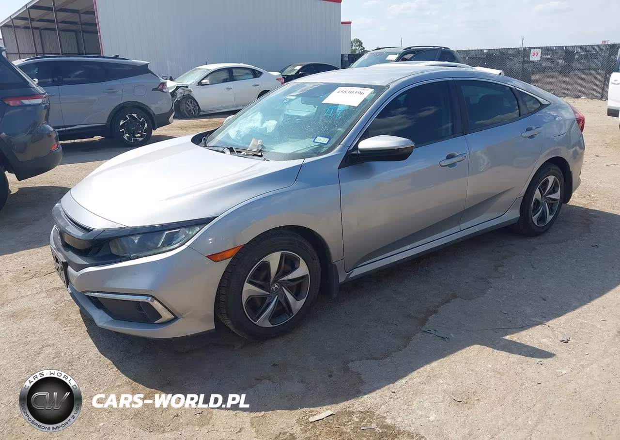 2019 Honda Civic Lx VIN:19XFC2F62KE049557 - 2