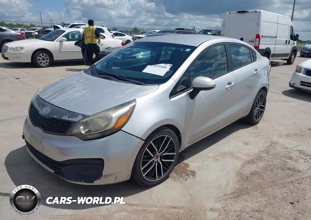 2015 Kia Rio Lx VIN:KNADM4A39F6433728 - 2