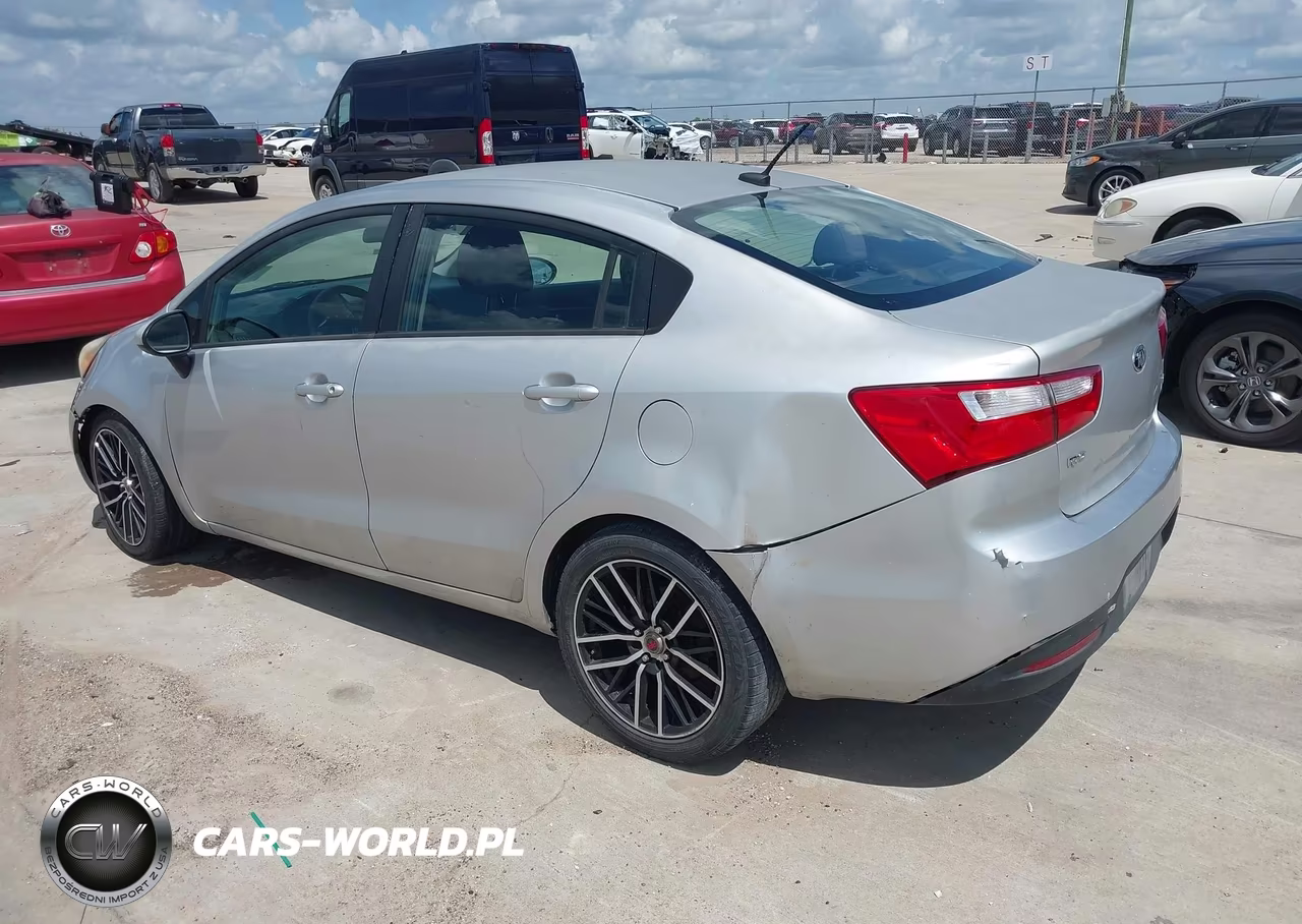 2015 Kia Rio Lx VIN:KNADM4A39F6433728 - 3