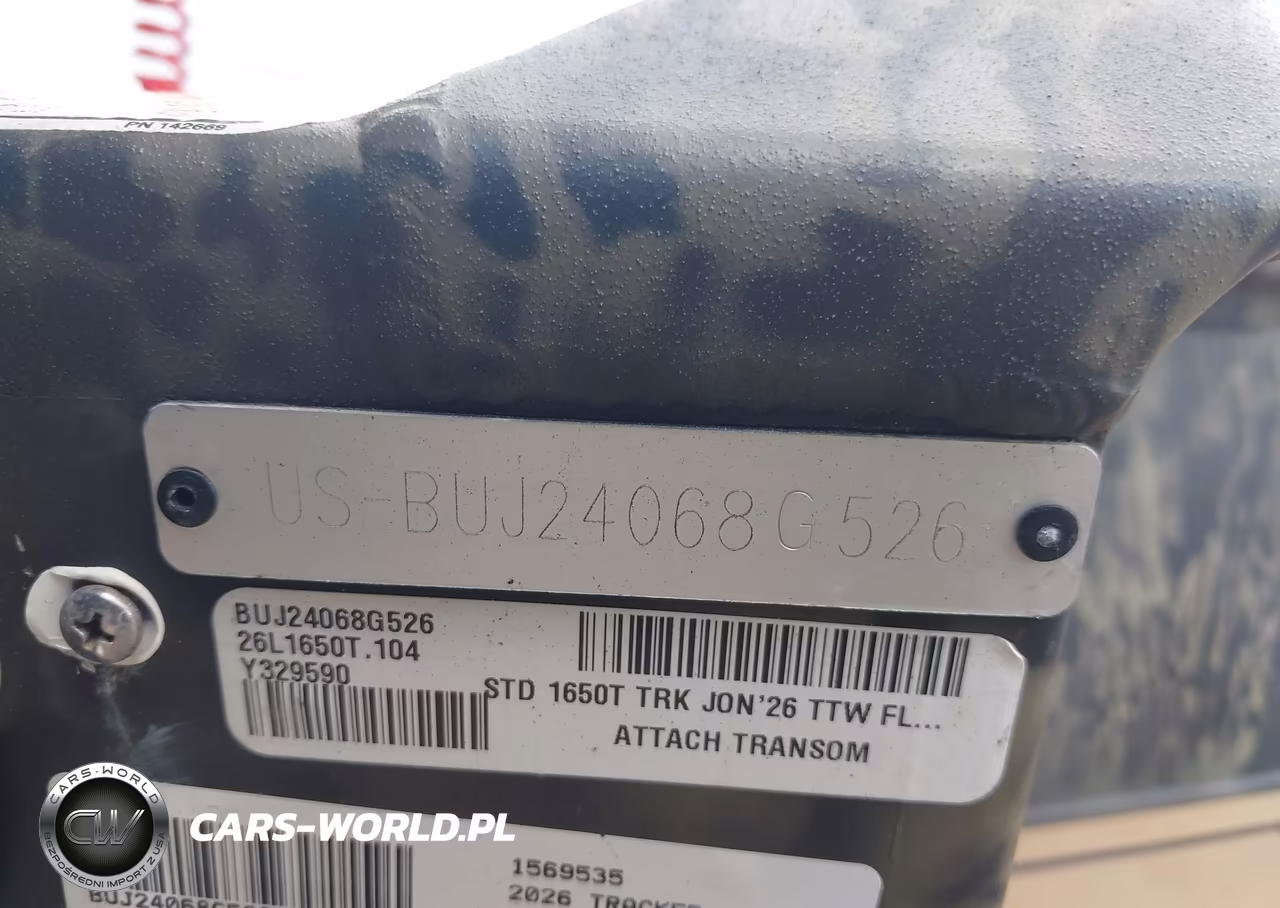 2026 Tracker Other VIN:BUJ24068G526 - 9