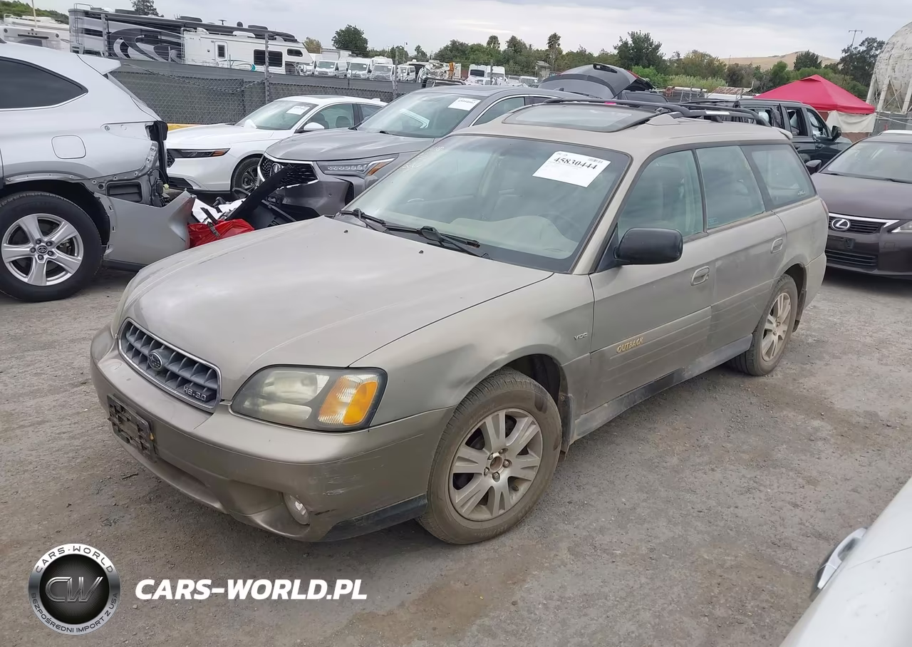 2004 Subaru Outback H6-3.0 Vdc VIN:4S3BH896547619892 - 2