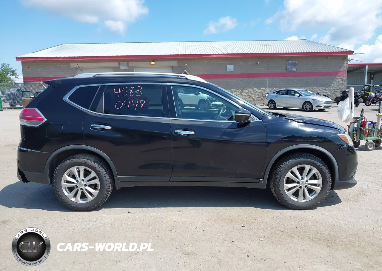 2015 Nissan Rogue Sv VIN:KNMAT2MV5FP519963 - 14