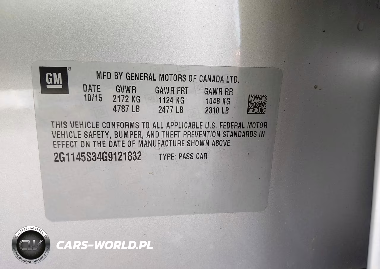 2016 Chevrolet Impala Ltz VIN:2G1145S34G9121832 - 9