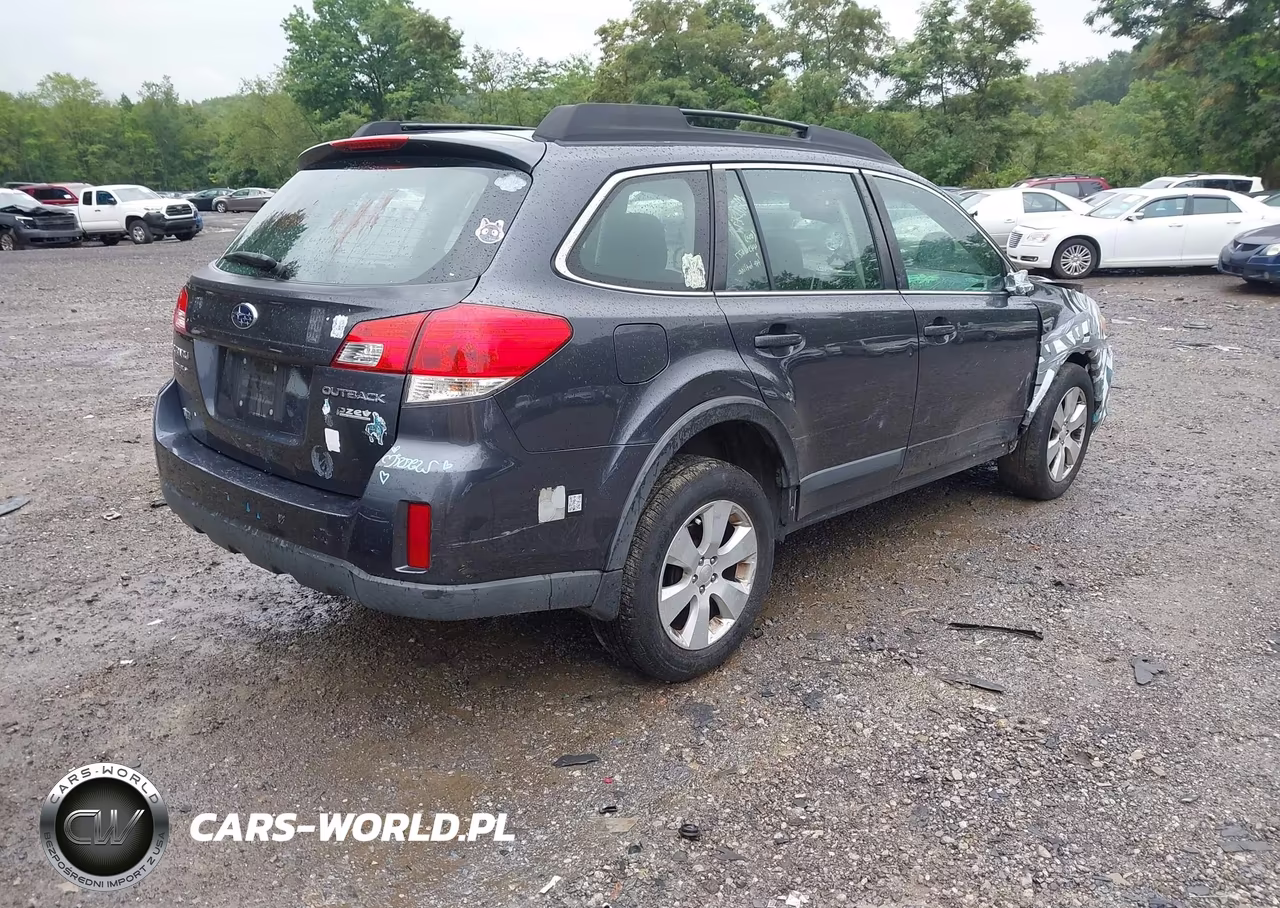 2012 Subaru Outback 2.5I VIN:4S4BRBAC0C3278043 - 4