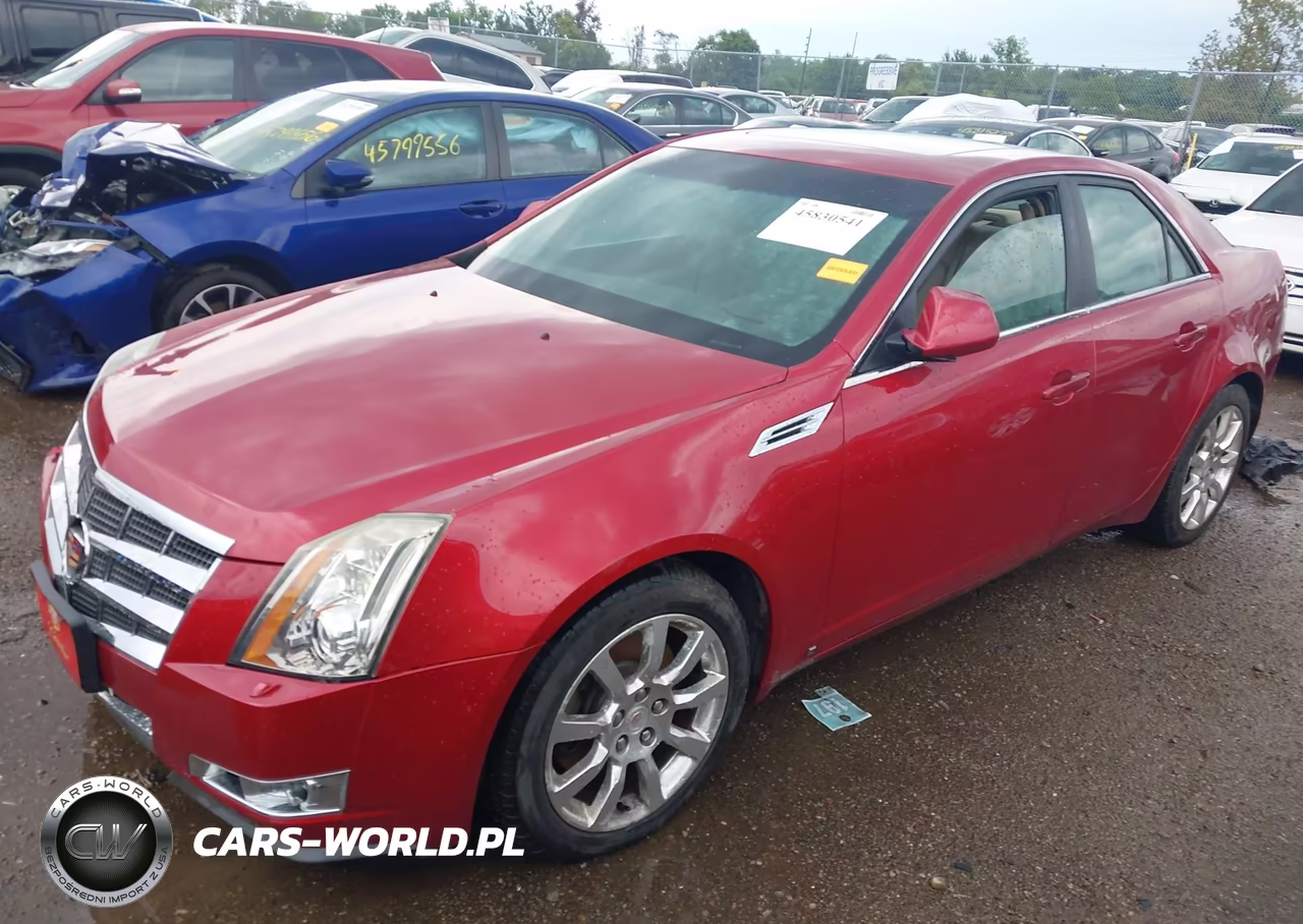 2008 Cadillac Cts Awd W-1Sb VIN:1G6DS57V780185222 - 2