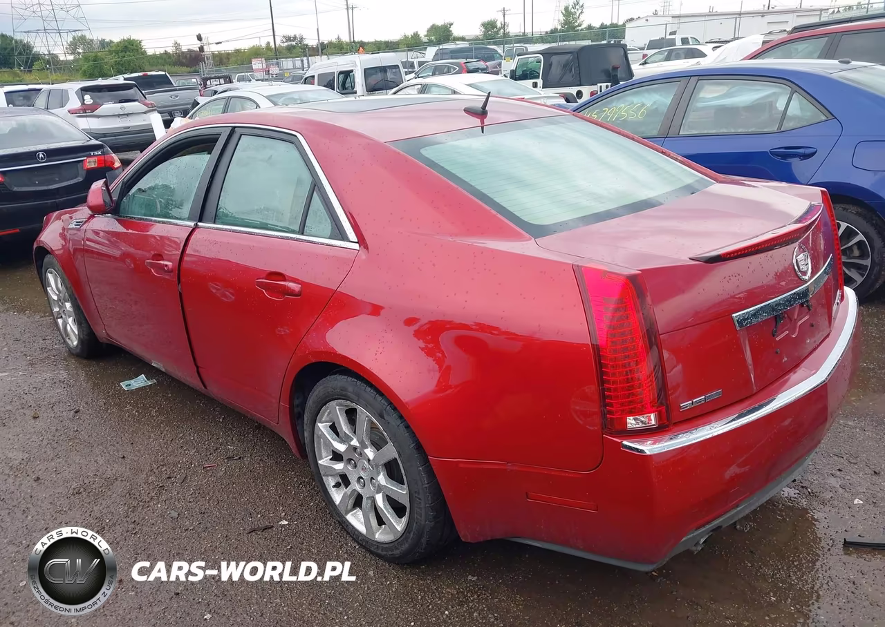 2008 Cadillac Cts Awd W-1Sb VIN:1G6DS57V780185222 - 3