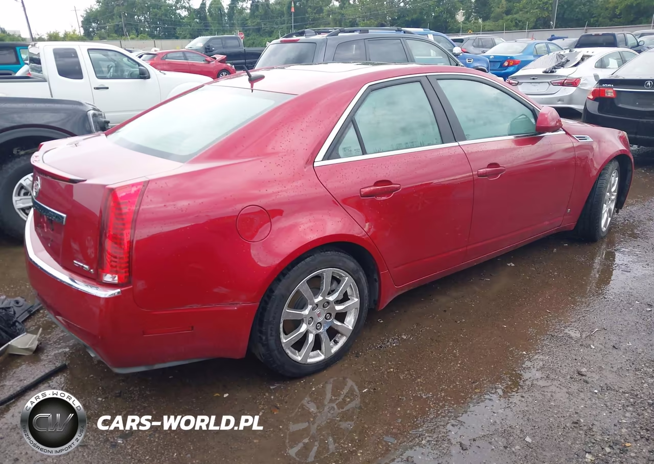 2008 Cadillac Cts Awd W-1Sb VIN:1G6DS57V780185222 - 4