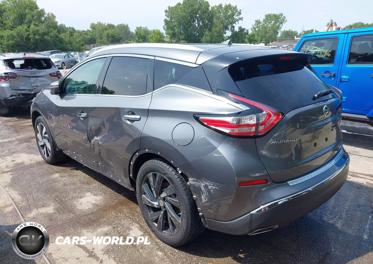 2015 Nissan Murano Platinum VIN:5N1AZ2MH3FN203459 - 3