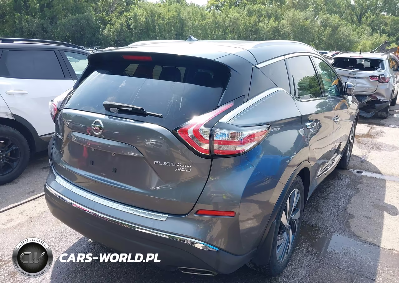 2015 Nissan Murano Platinum VIN:5N1AZ2MH3FN203459 - 4