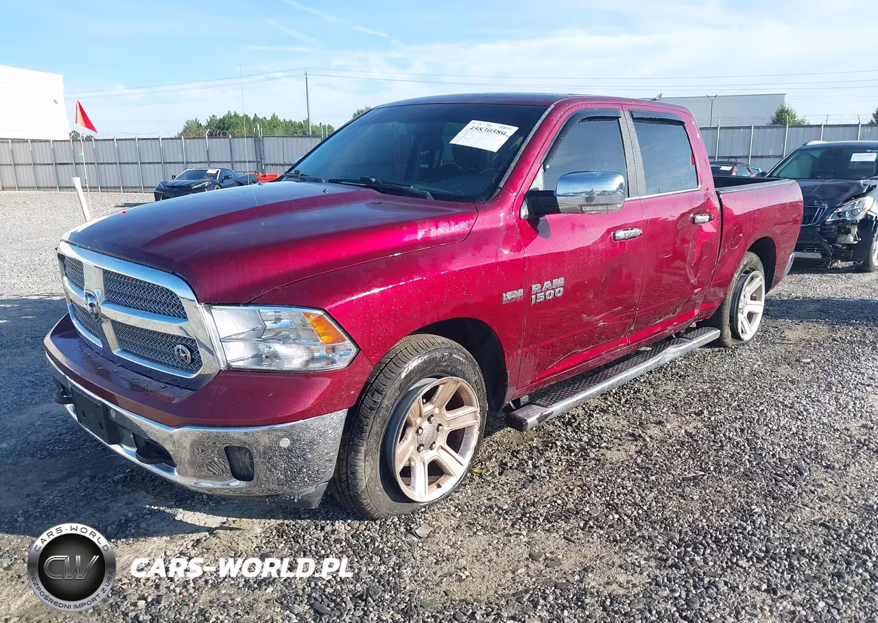 2018 Ram 1500 Slt VIN:1C6RR6LT4JS200107 - 2