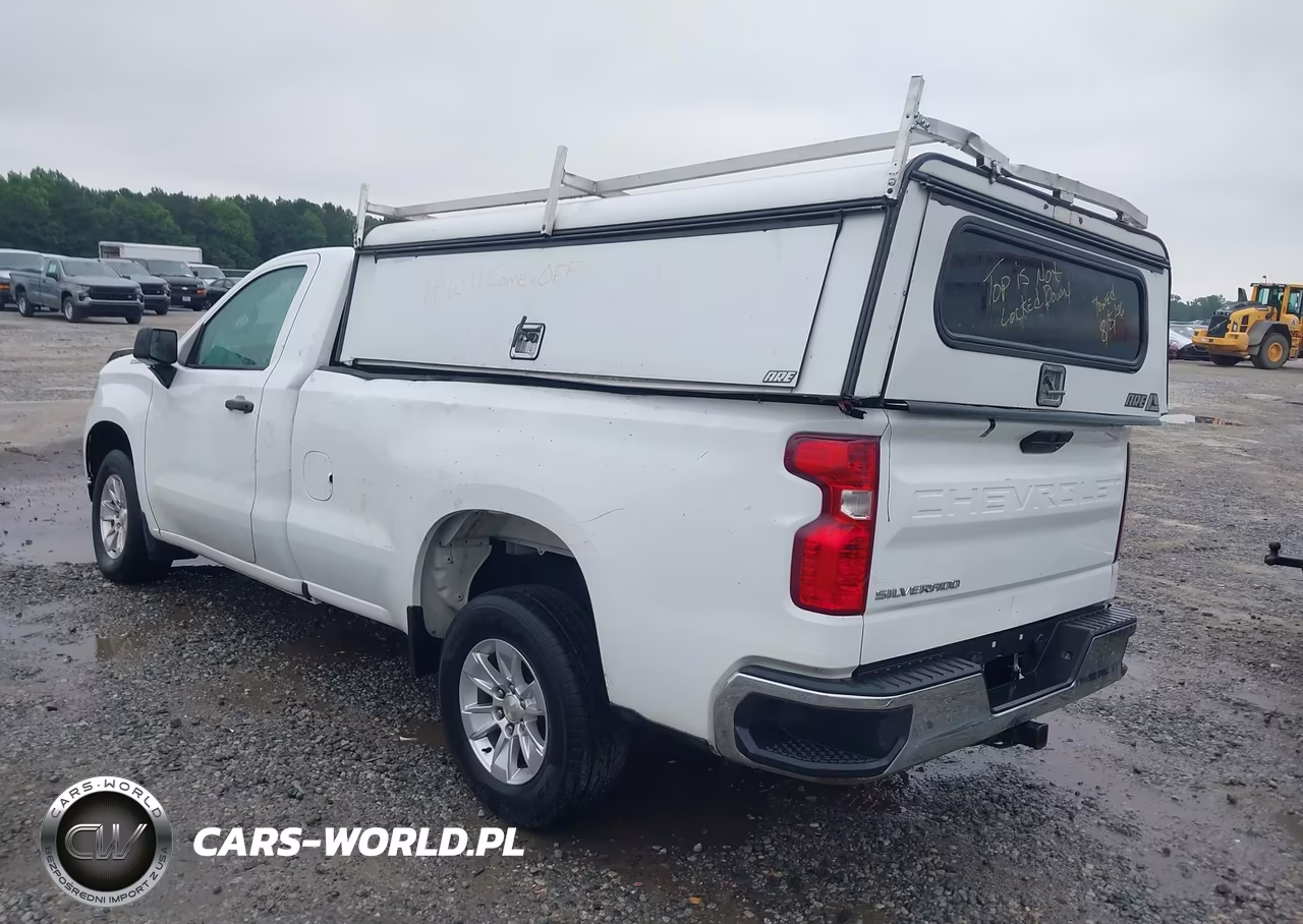 2020 Chevrolet Silverado 1500 2Wd Long Bed Wt VIN:3GCNWAEF6LG290381 - 3