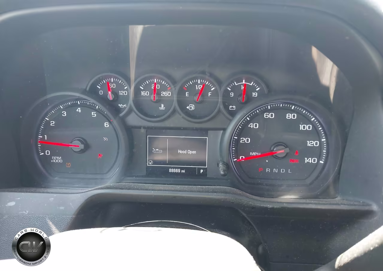 2020 Chevrolet Silverado 1500 2Wd Long Bed Wt VIN:3GCNWAEF6LG290381 - 7