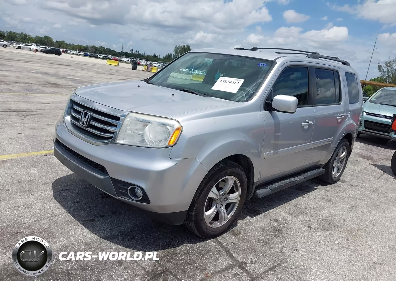 2013 Honda Pilot Ex VIN:5FNYF3H44DB029308 - 2