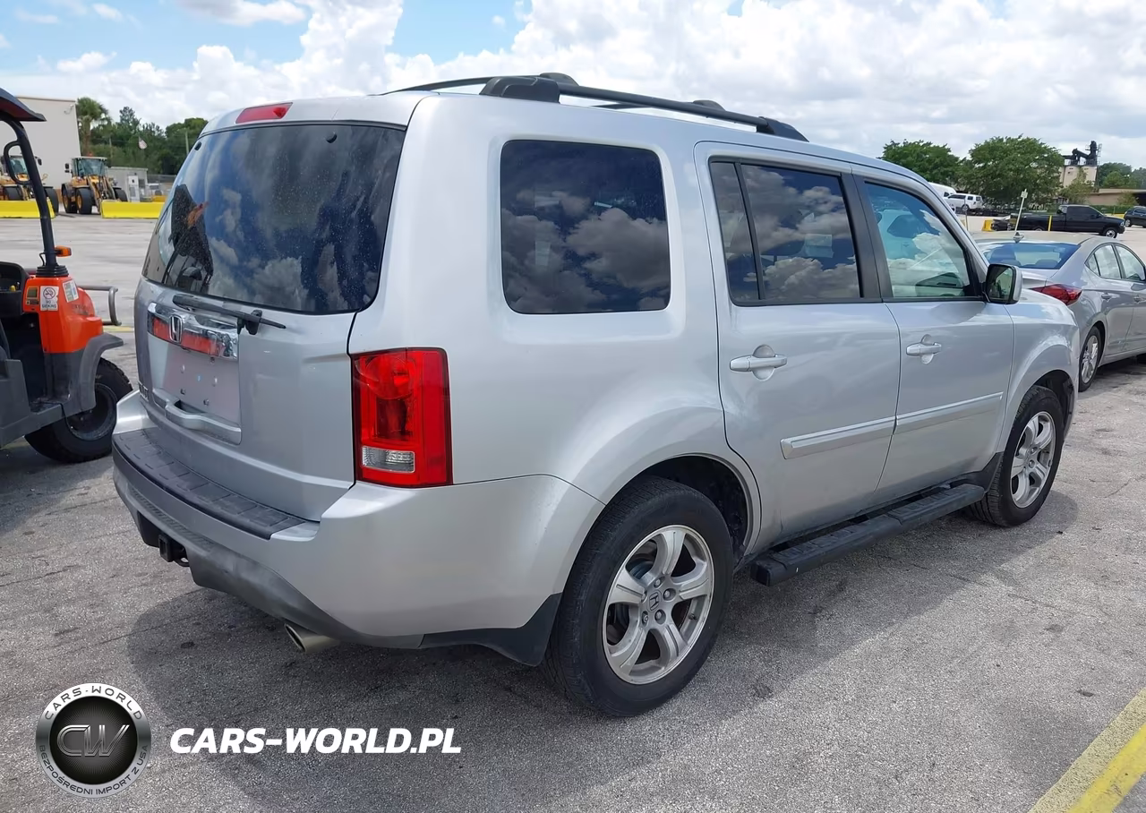 2013 Honda Pilot Ex VIN:5FNYF3H44DB029308 - 4