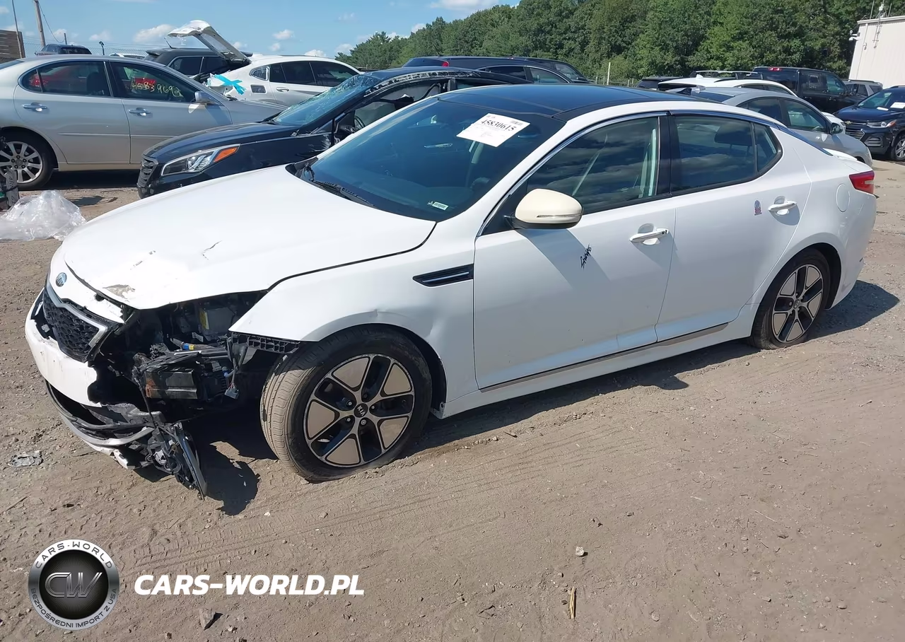 2012 Kia Optima Hybrid Ex VIN:KNAGM4AD3C5033090 - 2