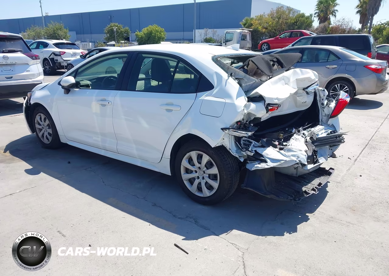 2022 Toyota Corolla Le VIN:JTDEPMAE0N3033329 - 3