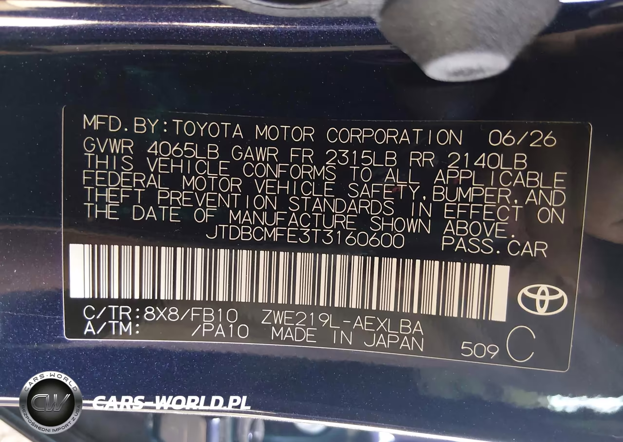 2026 Toyota Corolla Hybrid Hybrid Le VIN:JTDBCMFE3T3160600 - 9