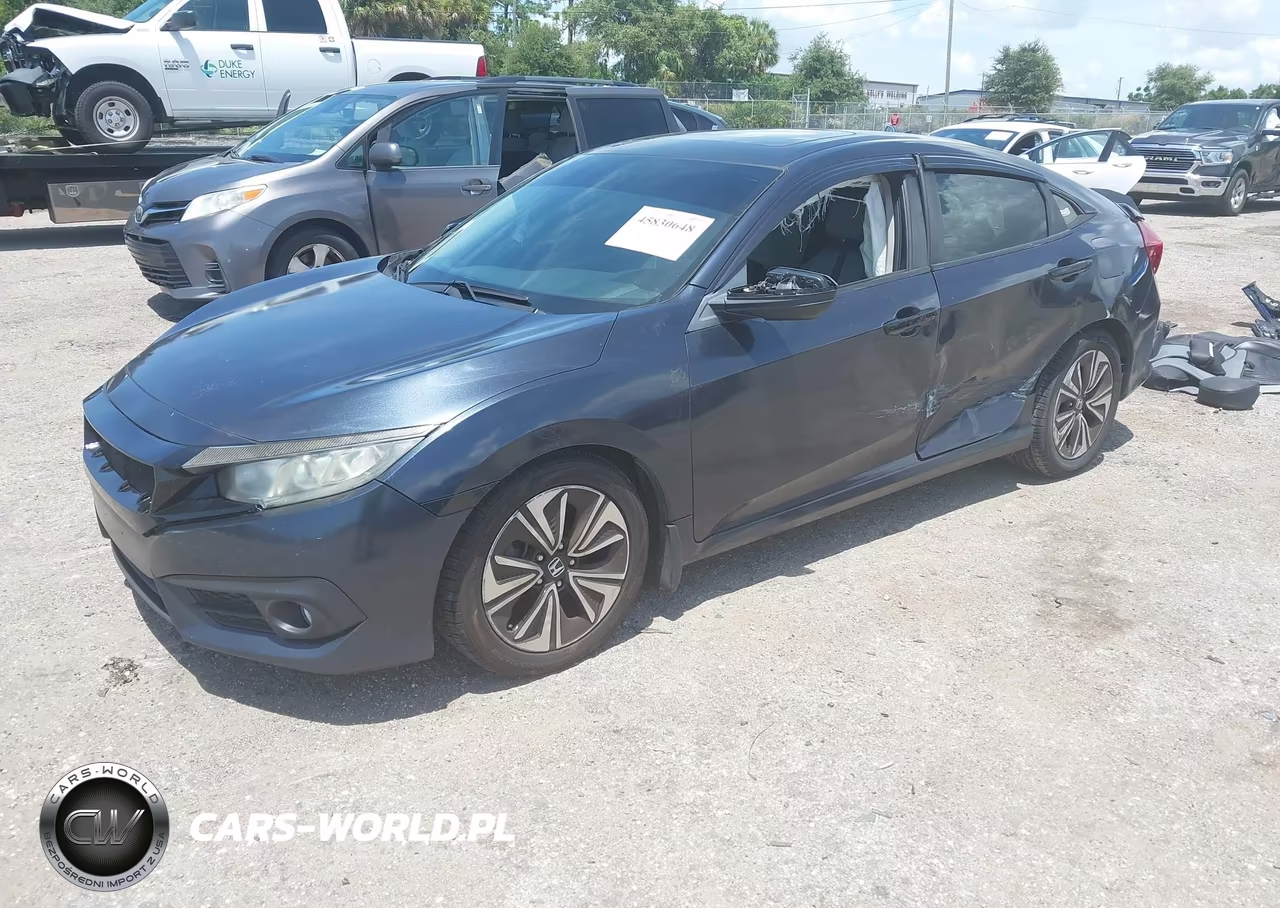 2016 Honda Civic Ex-T VIN:19XFC1F31GE015617 - 2