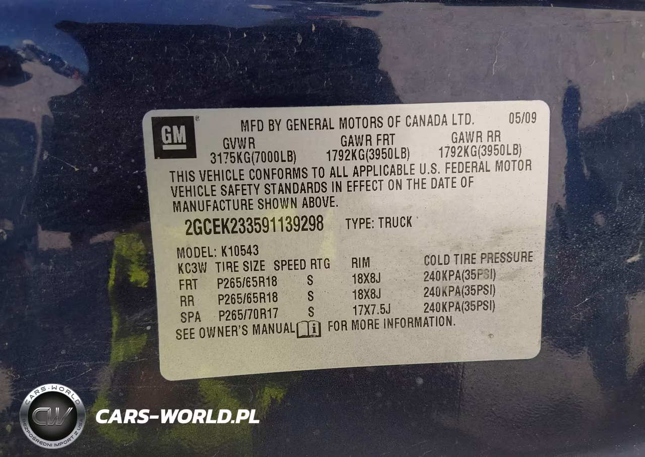 2009 Chevrolet Silverado 1500 Lt VIN:2GCEK233591139298 - 9
