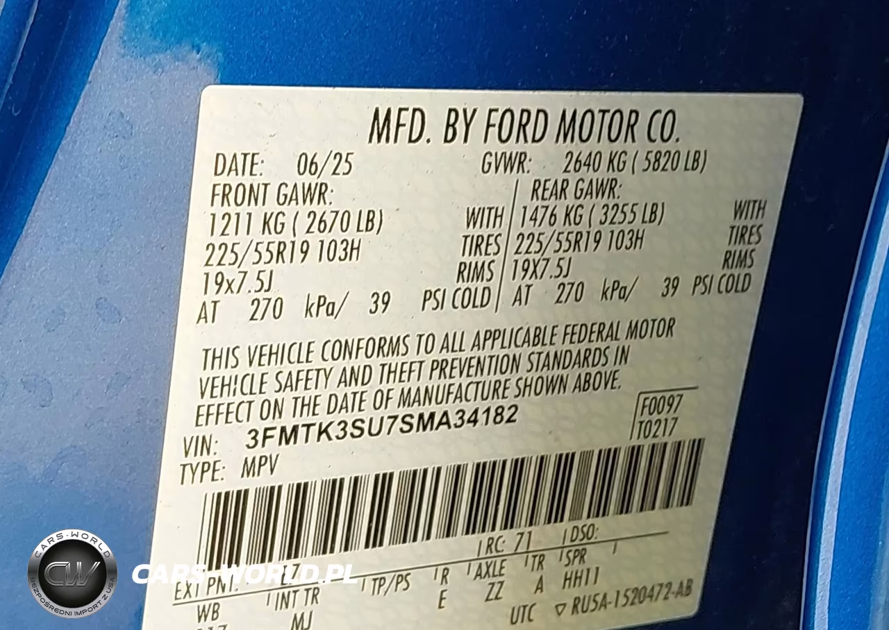 2025 Ford Mustang Mach-E Premium VIN:3FMTK3SU7SMA34182 - 9