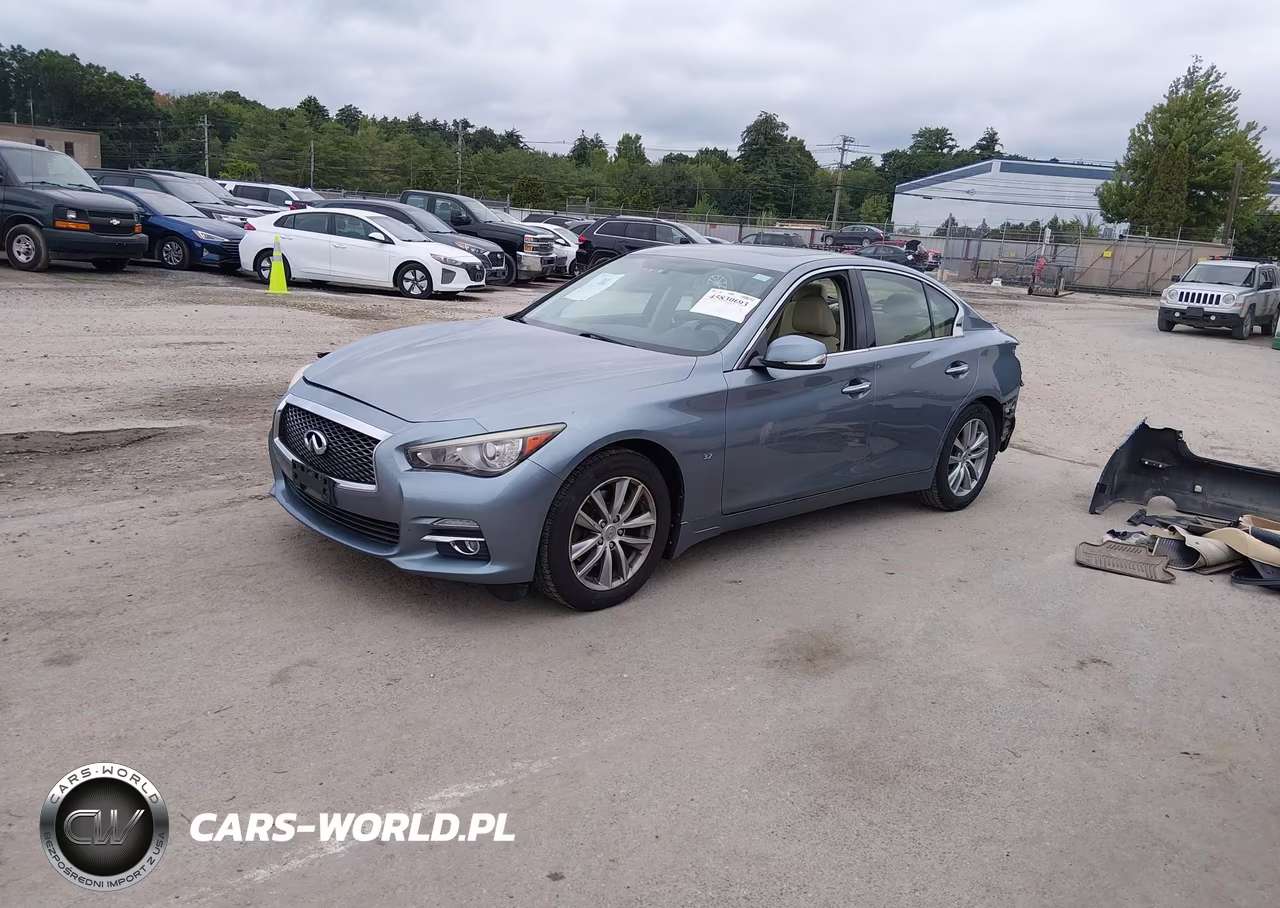 2014 Infiniti Q50 Premium VIN:JN1BV7AR9EM694660 - 2